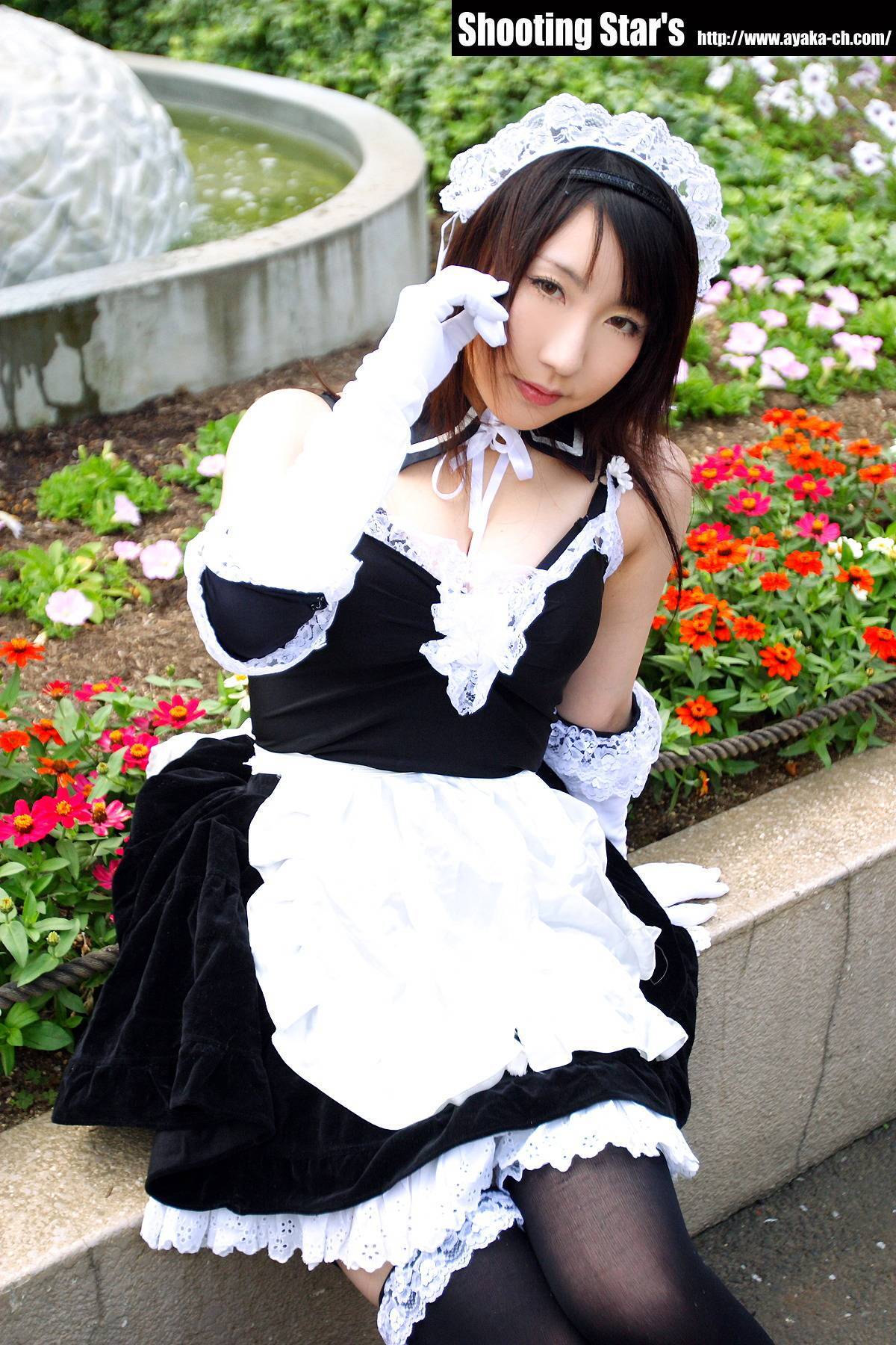 [Cosplay]  Sexy Maid with big boobs
